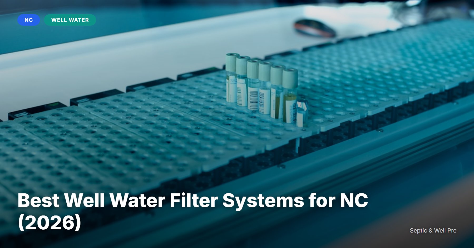 Best Well Water Filter Systems for NC (2026) | Septic & Well Pro